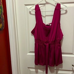 Casual tank top that easily converts to dressy